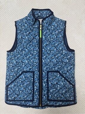 J. Crew Girls | crewcuts Ditsy Blue Floral Vest, Sz. S